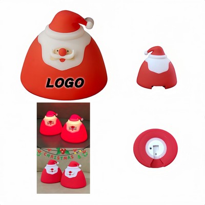 Silicone Santa Claus Adjustable Night Light