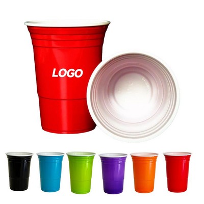 16oz Reusable Plastic Celebration Cup