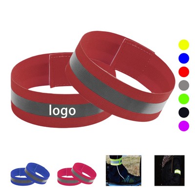 Elastic Reflective Armband For Running Cycling And Outdoor Use