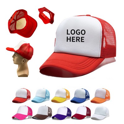 Mesh-Backed Trucker Cap