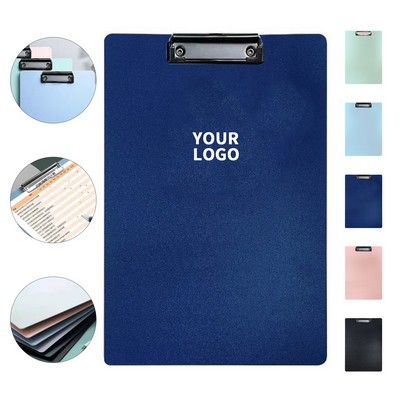 PP Material A4 Clipboard With Metal Clip