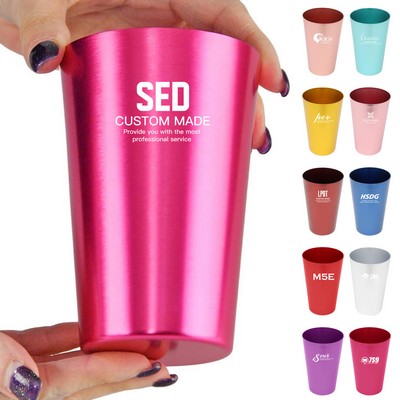 Reusable Aluminum Pub Beer Cup