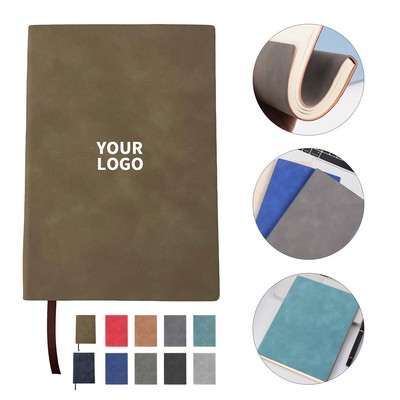 Polyurethane Leather Notebook Journal Eight Point Four Inches Length Five Point Eight Inches Width