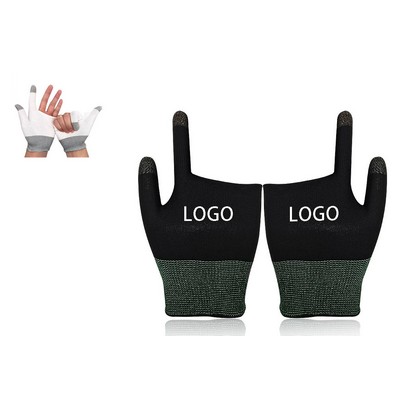 Nylon Silver Fiber Gaming Gloves