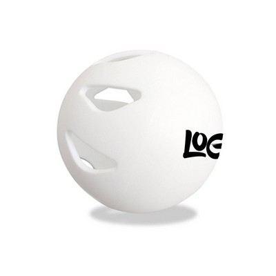 Perforated Plastic Training Baseball