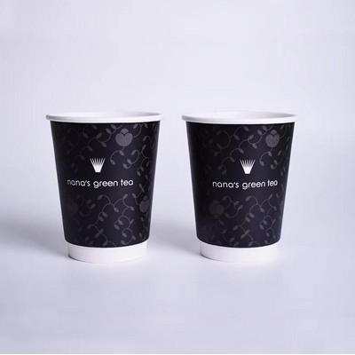 8oz Deep Blue Disposable Paper Cup