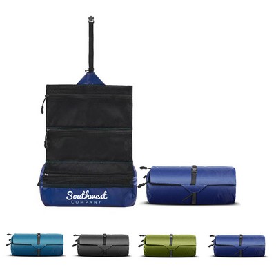 Traveler's Hanging Toiletry Organizer Bag