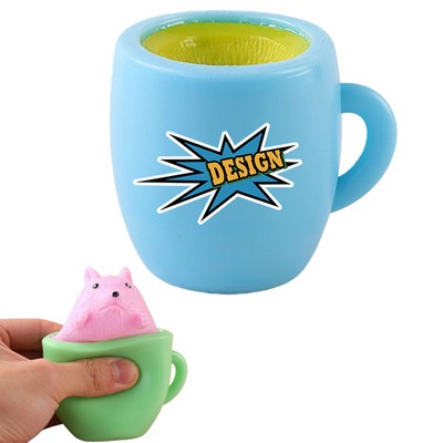 TPR Mug Stress Reliever Toy