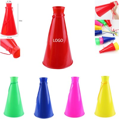 Plastic Megaphone Stadium Horn
