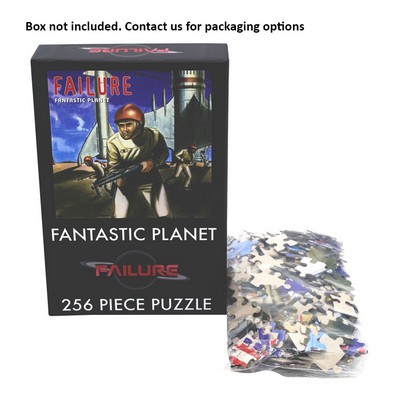 Mosaic Custom 256-Piece Jigsaw Puzzle – 12" x 12", Any Design, Low Minimum