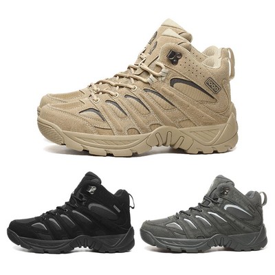 High-Top Hiking Boots