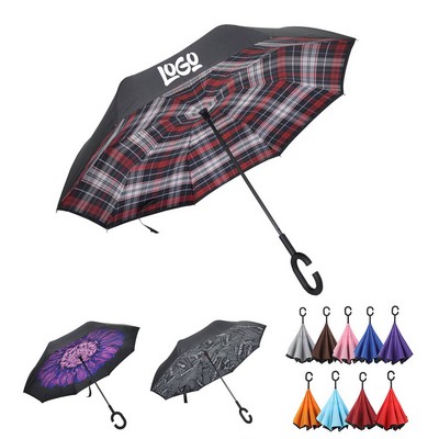 Custom Reverse Umbrella Double C-Handle
