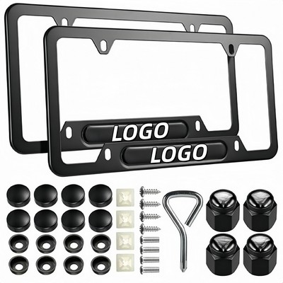 Aluminum Alloy License Plate Frame