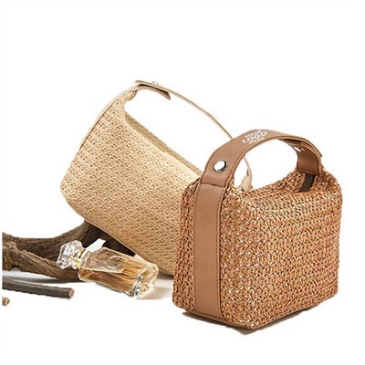 Straw Handbag Woven Tote Bag