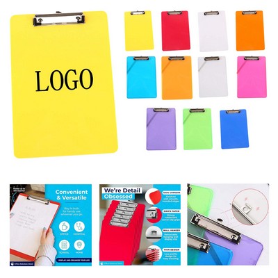 Transparent A4 Clipboard Writing Pad