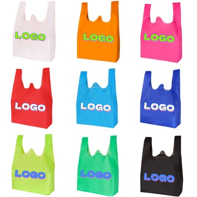 Reusable Non Woven Vest Shopping Bag