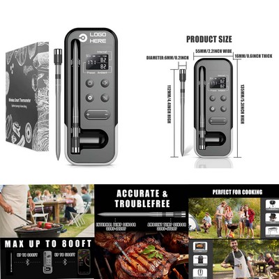 Wireless Bluetooth Meat Thermometer With App Control