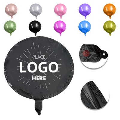 18" Custom Round Shape Foil Balloons