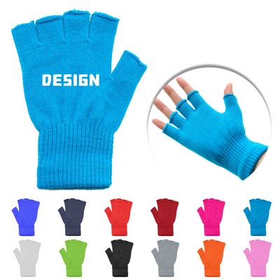 Winter Warm Fingerless Gloves