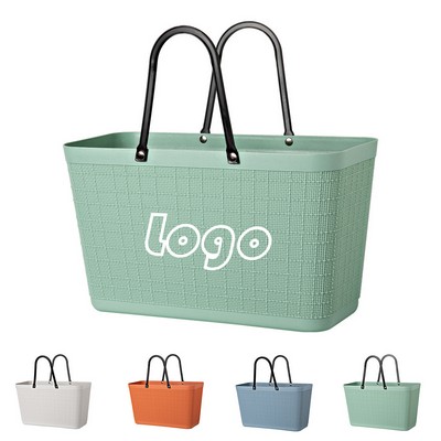 Extra-Large Durable Plastic Tote Bag