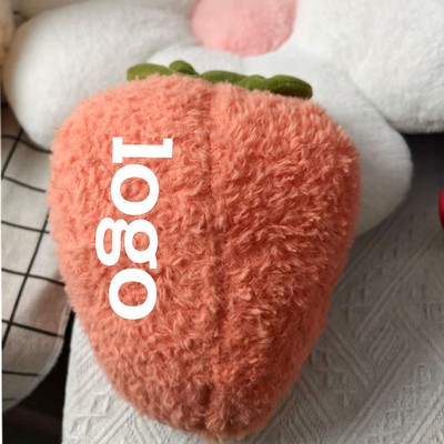 Mini Soft Cute Desktop Kids Companion Plush PP Cotton Filled Carrot Plush Toy