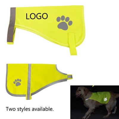 Custom High-Visibility Dog Reflective Vest For Your Pet