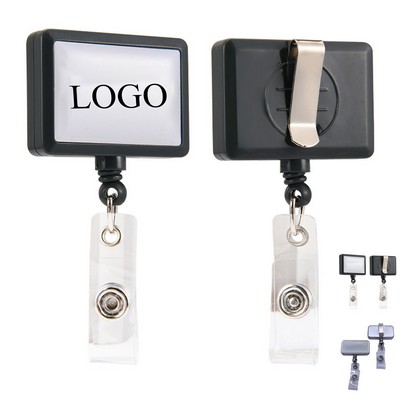 Rectangle Retractable Badge Reel