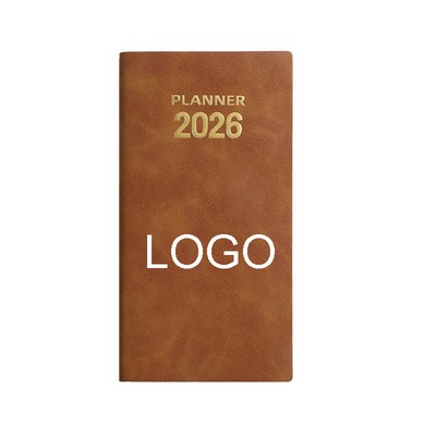 A6 2026 Pocket Weekly Planner Notepad - 1 Pack