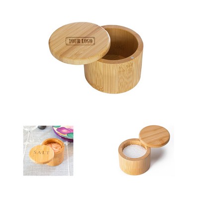Bamboo Salt Box