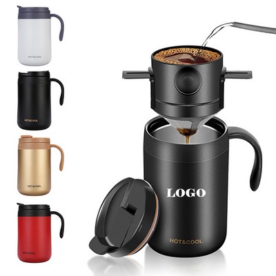 16oz Coffee Mug And Dripper Set