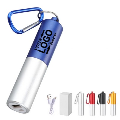 2000mAh Carabiner Power Bank
