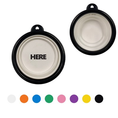 Collapsible Silicone Pet Bowl