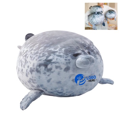 Cute Chubby Blob Seal Pillow Plush