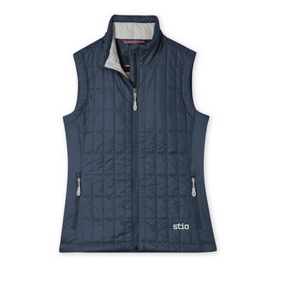 STIO® Recycled Women's Azura Insulated Vest with Custom Logo