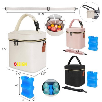 15L Oxford Insulated Cooler Bag for Breastmilk
