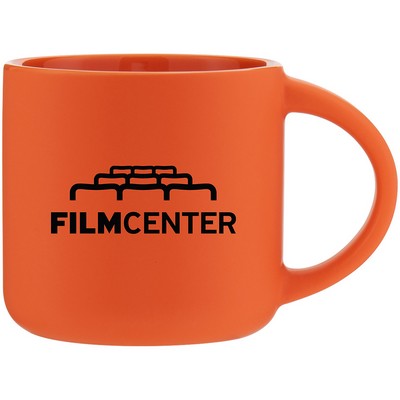 20 oz Minolo Ceramic Coffee Mug (Matte Orange)