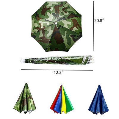 Rainbow Umbrella Camouflage Fishing Beach Umbrella