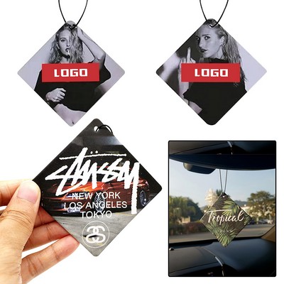 Hanging Car Air Freshener Long Lasting Scent Auto Interior Decor Ornament