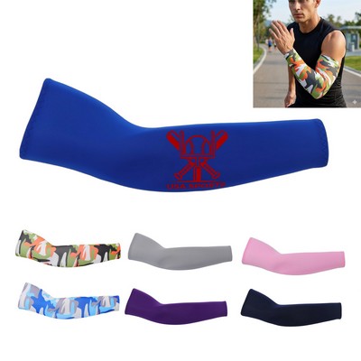 UV-protective Sports Compression Arm Sleeves