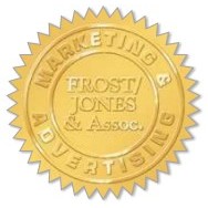2" dia Circle w/ Serrated Edge Embossed Roll Labels