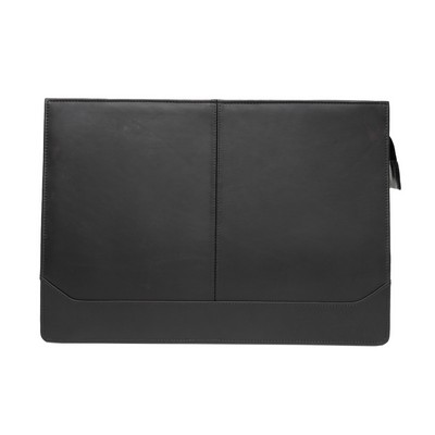 Ashlin® Designer Belfast Top Zipper Midnight Black UnderFolio™ For Laptop