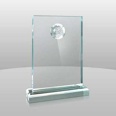 Jade Green Golfer Award (8"x6"x2")