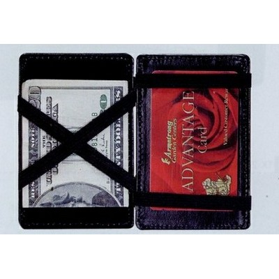 Atlantis Leather Magic Wallet Card Case