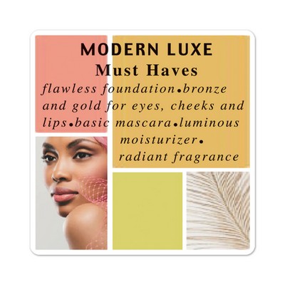 Full Color 50 Mil Name Badge (3"x3") Square - No Personalization