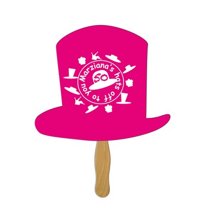 Top Hat Fast Hand Fan (1 Side) 1 Day
