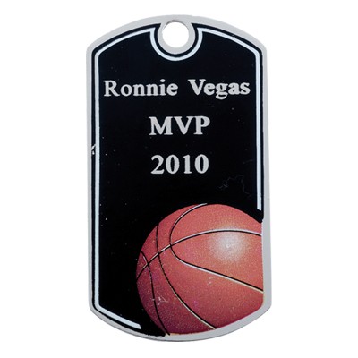 Basketball Dog Tag