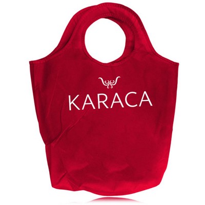 Round Handle Tote Bag