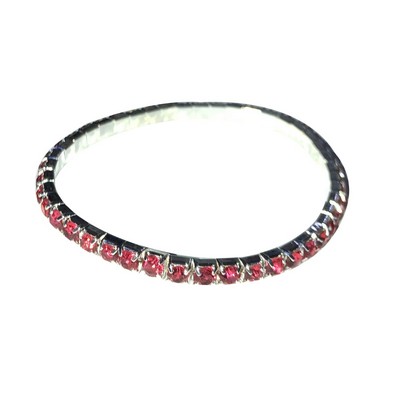 USA Made Pink Rhinestone Bracelets