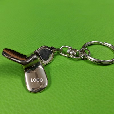 Solid Brass Nautical Key Chain