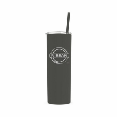 20 Oz. Maars Black Skinny Steel Tumbler